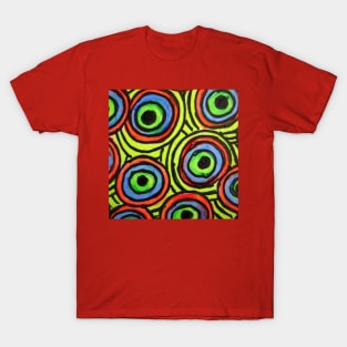 Abstract Fluoro 6 T-Shirt